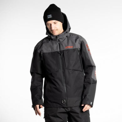 M's Crisp Jacket - Black/Grey/Red - 60g