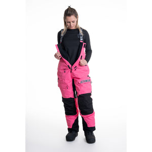 W's Treeline Bib Pant - Hot Pink - 60g