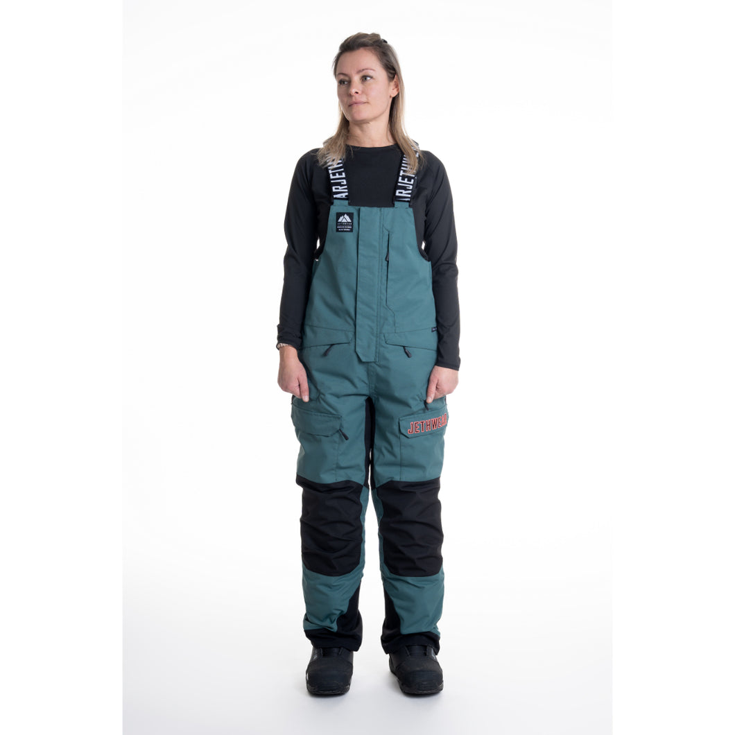 W's Treeline Bib Pant - Dark Emerald - 60g