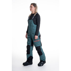 W's Treeline Bib Pant - Dark Emerald - 60g