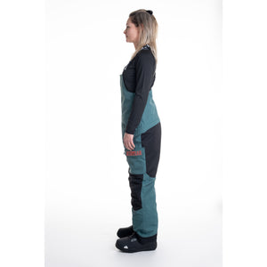 W's Treeline Bib Pant - Dark Emerald - SAFE Vuorellinen