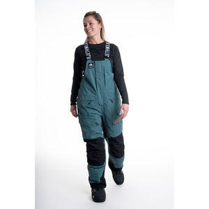 W's Treeline Bib Pant - Dark Emerald - 60g