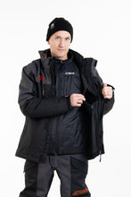 Avaa kuva suurempana, Adapt Jacket - Black/Iron/Orange, 3-in-1 yhdistelmätakki