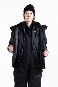Adapt Jacket - Black/Rose, 3-in-1 yhdistelmätakki