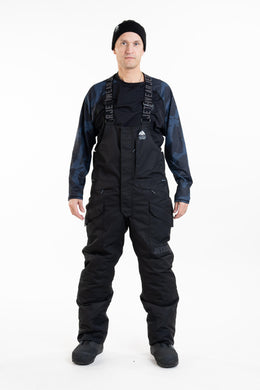 M's Treeline Bib Pant - Black - 150g vuori