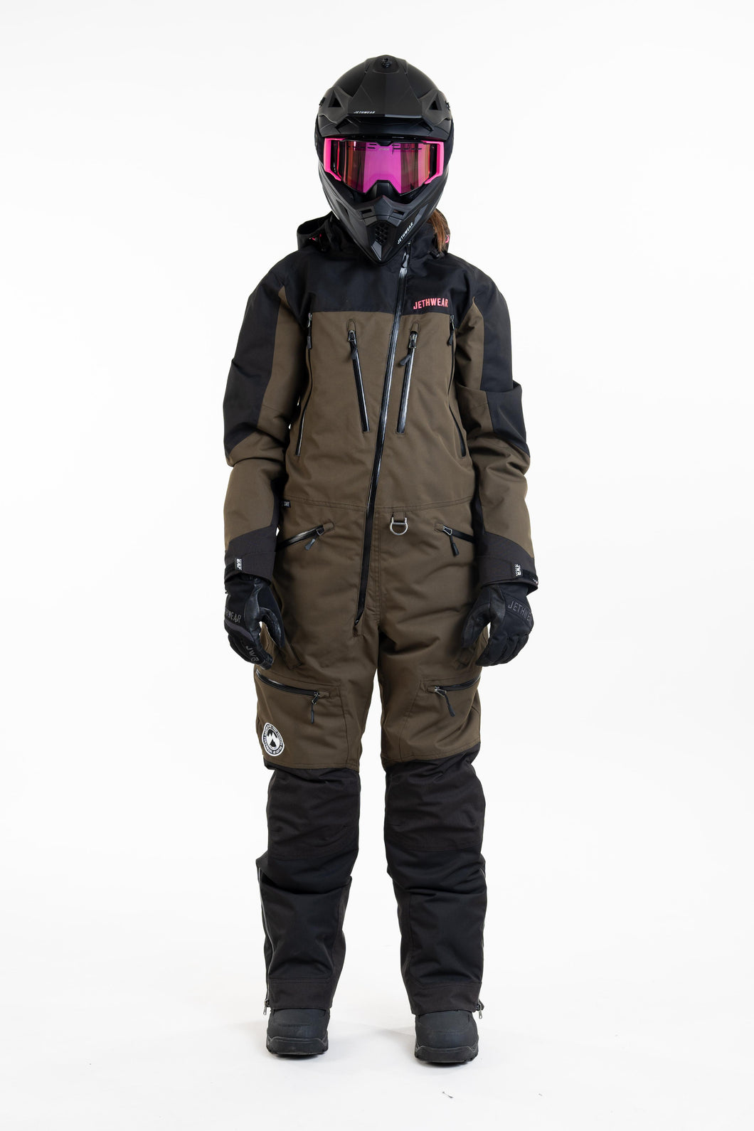 W's Venture Suit - Olive/Pink -  SAFE (kelluttava)