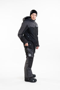 M's Venture Suit - Black/Iron/White - SAFE (kelluttava)
