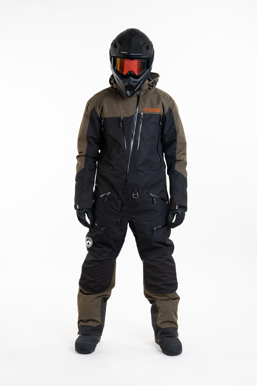 M's Venture Suit - Olive/Orange - SAFE (kelluttava)