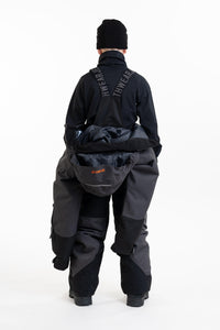 Odin & Olivia - Youth - Black/Iron/Orange - SAFE (kelluttava)