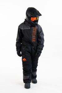 Odin & Olivia - Youth - Black/Iron/Orange - SAFE (kelluttava)