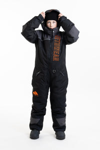 Odin & Olivia - Youth - Black/Iron/Orange - SAFE (kelluttava)