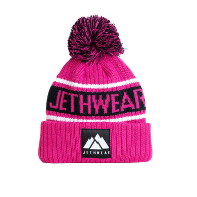 JW PomPop Beanie - Pink/Black