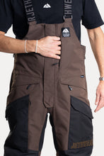 Avaa kuva suurempana, Jethwear M's Treeline Bib Pant - Earth/Black - Kuori