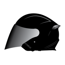 Avaa kuva suurempana, Trail Helmet Sähkövisiirillä - Black/Grey