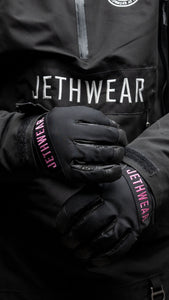 Empire Glove - Black/Pink